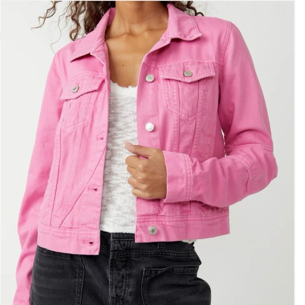 Free People Rumors denim jacket - Picture 1 of 4